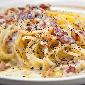 Pâte carbonara